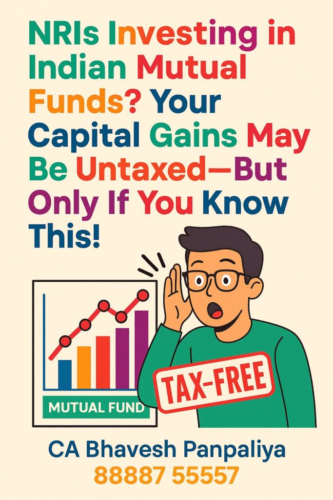 Nri Mutual Fund Gains Untaxed In India1487993588827500301 683x1024